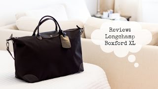 Longchamp Boxford Travel Bag XL Review [upl. by Manuela]