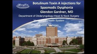 Botulinum Toxin Injections for Spasmodic Dysphonia [upl. by Braynard394]