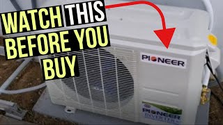 Pioneer Mini Ductless Split Review 2022  Long Term Mini Split Review [upl. by Stutsman]