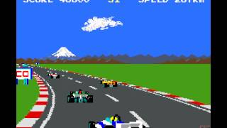 Arcade Game Pole Position II 1983 NamcoAtari [upl. by Starla33]