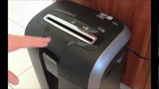 Fellowes 73Ci Shredder Review and Demo [upl. by Woodman193]