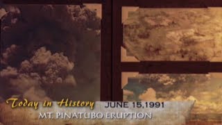 Mt Pinatubo eruption in 1991  Today in History [upl. by Osanna]