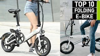 Top 10 Most Powerful Folding Electric Bikes to Buy [upl. by Casteel]