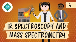 IR Spectroscopy and Mass Spectrometry Crash Course Organic Chemistry 5 [upl. by Derfliw]