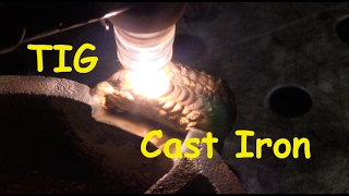 TIG WeldingBrazing Cast Iron Vise [upl. by Oibirot]