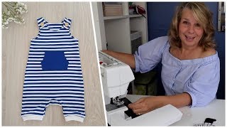 Dungies Baby Romper DIY Sewing Made Easy [upl. by Christean626]