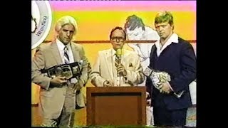 Ric Flair amp Bob Backlund Interview 19820703 [upl. by Nibur]