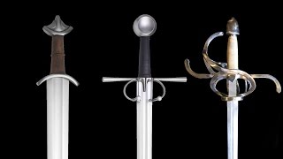 Evolution of swords through the middle ages [upl. by Shaefer]