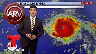 Irma se convirtió en un monstruoso huracán  Al Rojo Vivo  Telemundo [upl. by Fennie481]