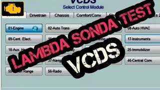 LAMBDA SONDA TEST VCDS [upl. by Annoved]