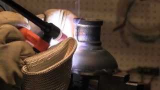 Tig WeldingBrazing with Silicon Bronze [upl. by Minsk837]