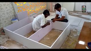 How To Make Bed From Amulya WPC Board [upl. by Laddy]