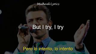 David Bowie  Modern Love  LyricsLetra  Subtitulado al Español [upl. by Leafar949]