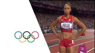 Allyson Felix Wins 200m Gold  London 2012 Olympics [upl. by Pooley]