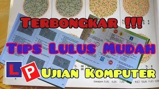 Tips lulus ujian Komputer JPJ  Contoh Soalan dan Jawapan Ujian Komputer Lesen Memandu [upl. by Harrat]