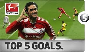 Grazie Luca Toni  Top 5 Goals [upl. by Alegnaoj]