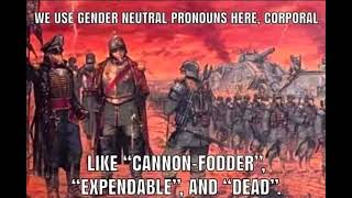 We use gender neutral pronouns here Corporal [upl. by Dougie]