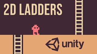 How To Make 2D Ladders In Unity [upl. by Majka993]