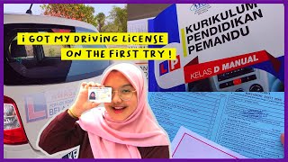 Getting My Driving License 🚙  my experience  Malaysia [upl. by Dugaid]