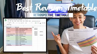 How to make THE BEST REVISION TIMETABLE  GCSE STUDENTS [upl. by Katleen]