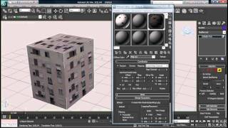 3Ds Max  How to Texture Using Bitmap Images Tutorial [upl. by Kolva870]