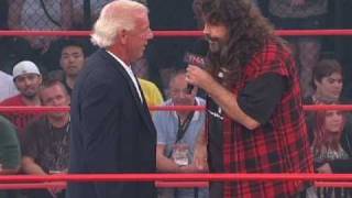 Ric Flair and Mick Foley Face To Face [upl. by Milty211]