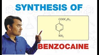 SYNTHESIS OF BENZOCAINE  MEDICINAL CHEMISTRY [upl. by Goodspeed]