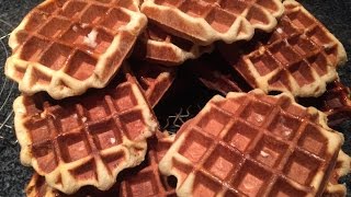 Luikse wafels Liège Waffles [upl. by Nasus]