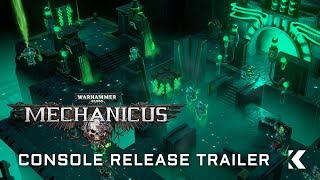 Warhammer 40000 Mechanicus  Console Release Trailer [upl. by Glenden]